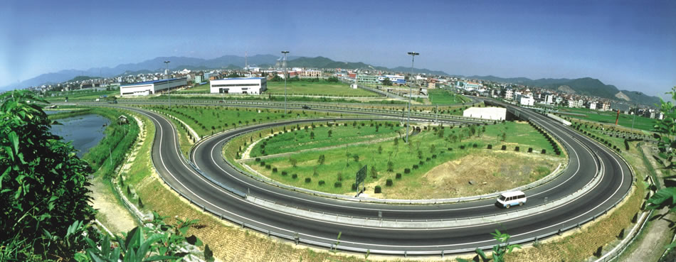 黃黃高速公路互通區綠化